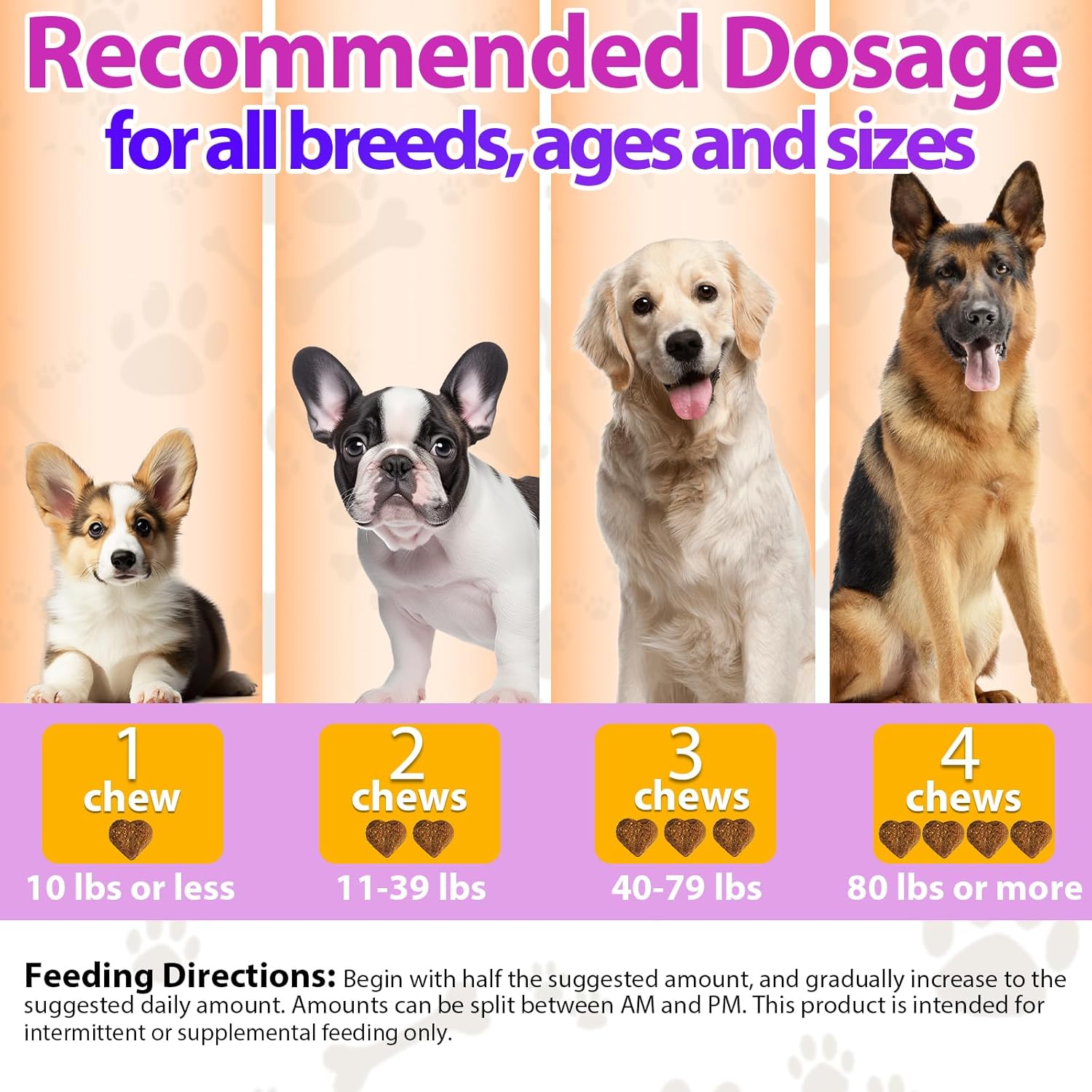 24-in-1 Hundesnacks 200 Kausticks Huhn Omega-3 Ergänzungs-Snack