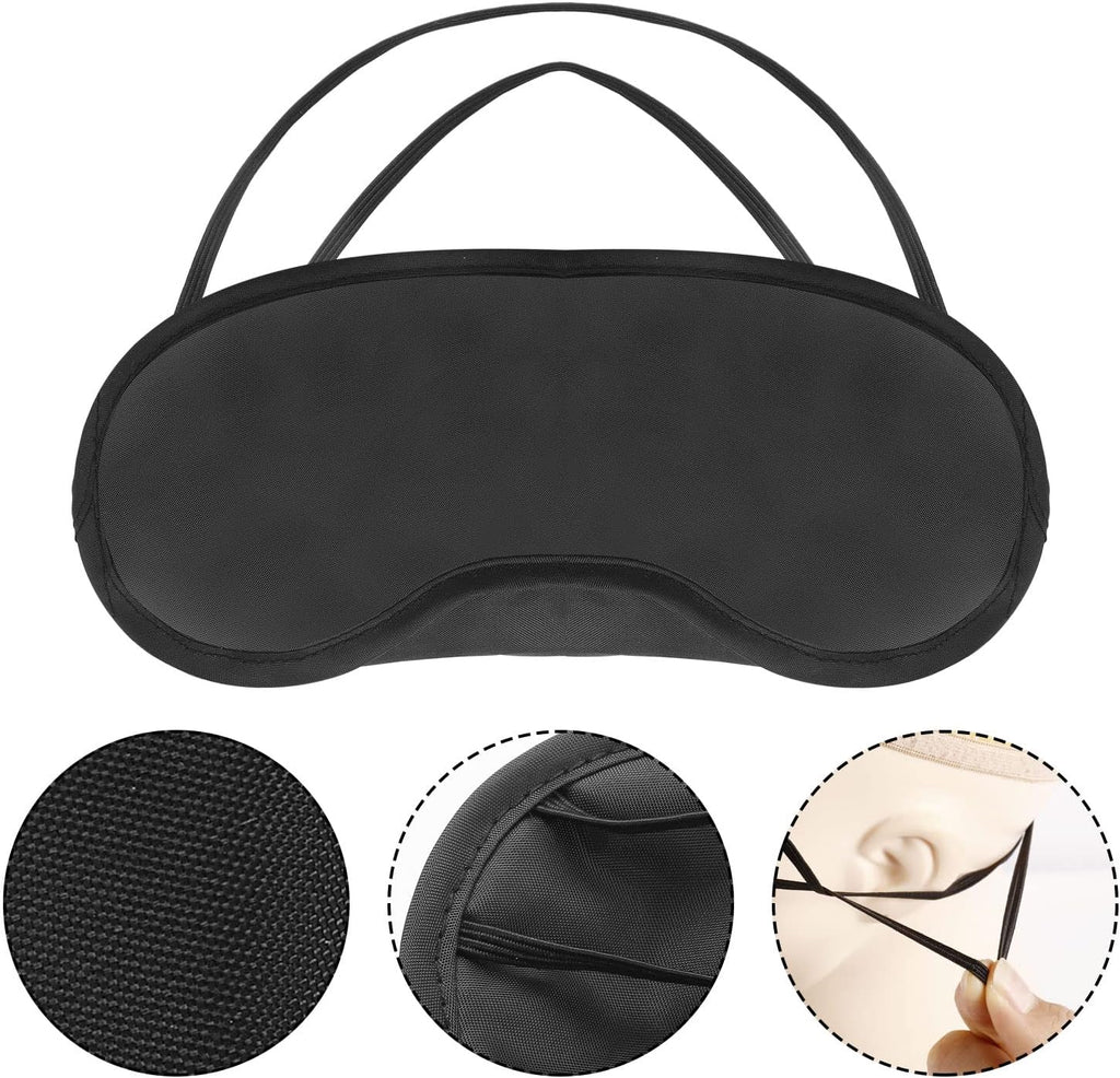 Schlafmaske 24er Set lichtdicht weich verstellbar fuer Herren Damen Kinder