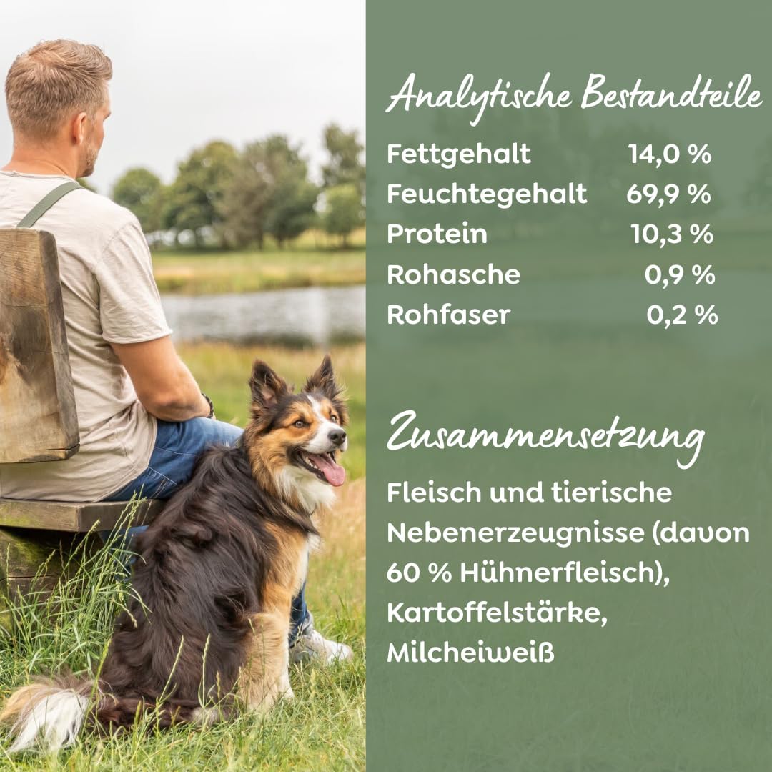 Trixie Premio Hundeleberwurst Hunde Leckerli glutenfrei ohne Zucker -30