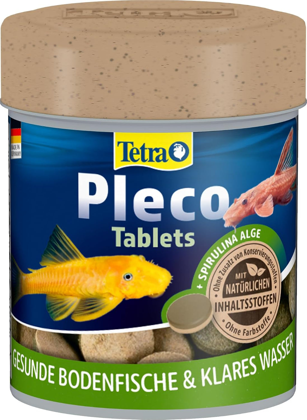 Tetra Pleco Tablets Fischfutter fuer pflanzenfressende Welse