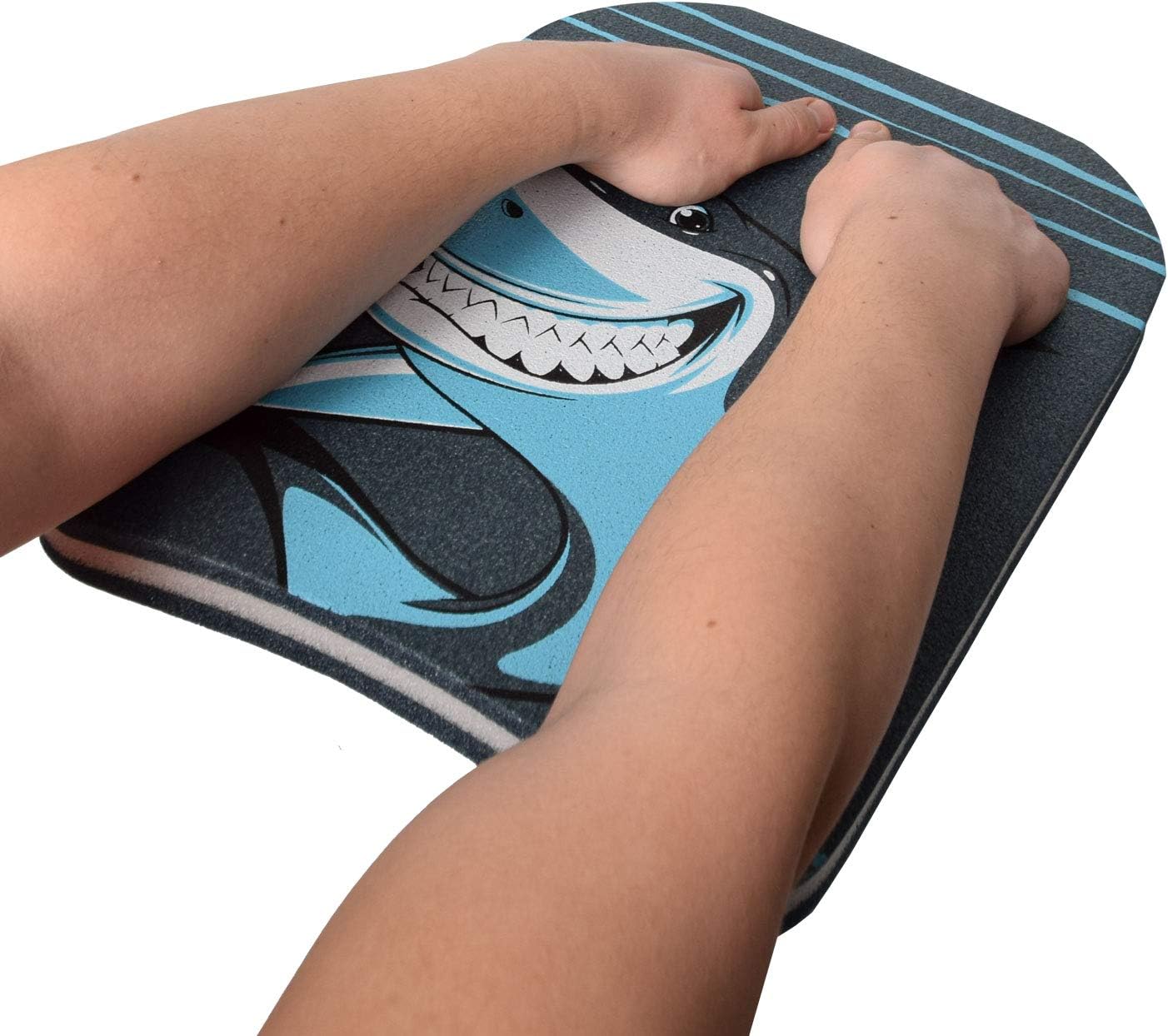 BECO Schwimmbrett Kickboard mit Griffmulden 47x31x3,6 cm fuer Kinder & Erwachsene