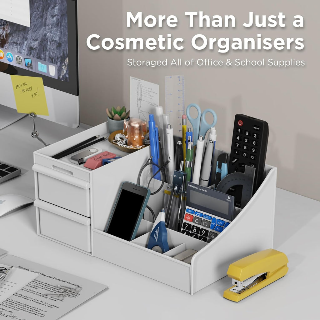 Grosser Make-up Organizer mit Schubladen Kosmetik Aufbewahrungsbox