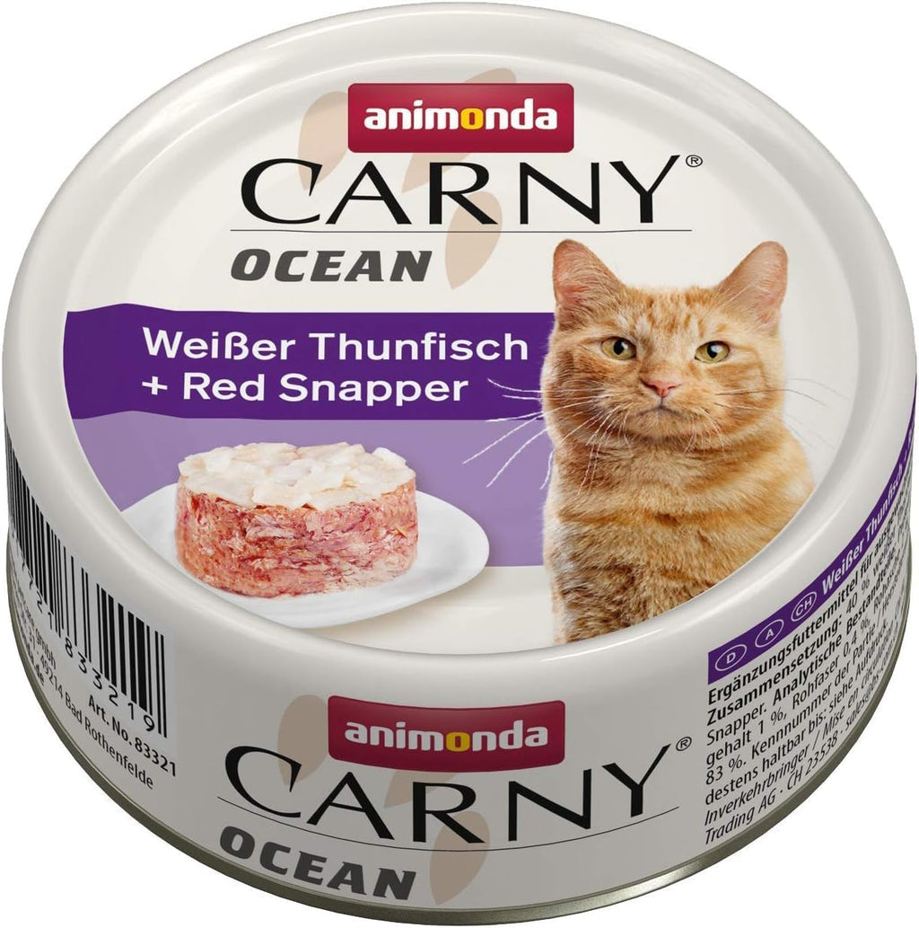 animonda Carny Adult Ocean Katzen Nassfutter 12x80g Meeresvielfalt
