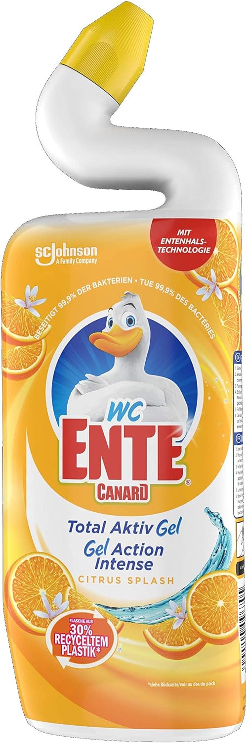 WC-Ente Total Aktiv Gel WC-Reiniger fluessig antibakteriell Toilettenreiniger