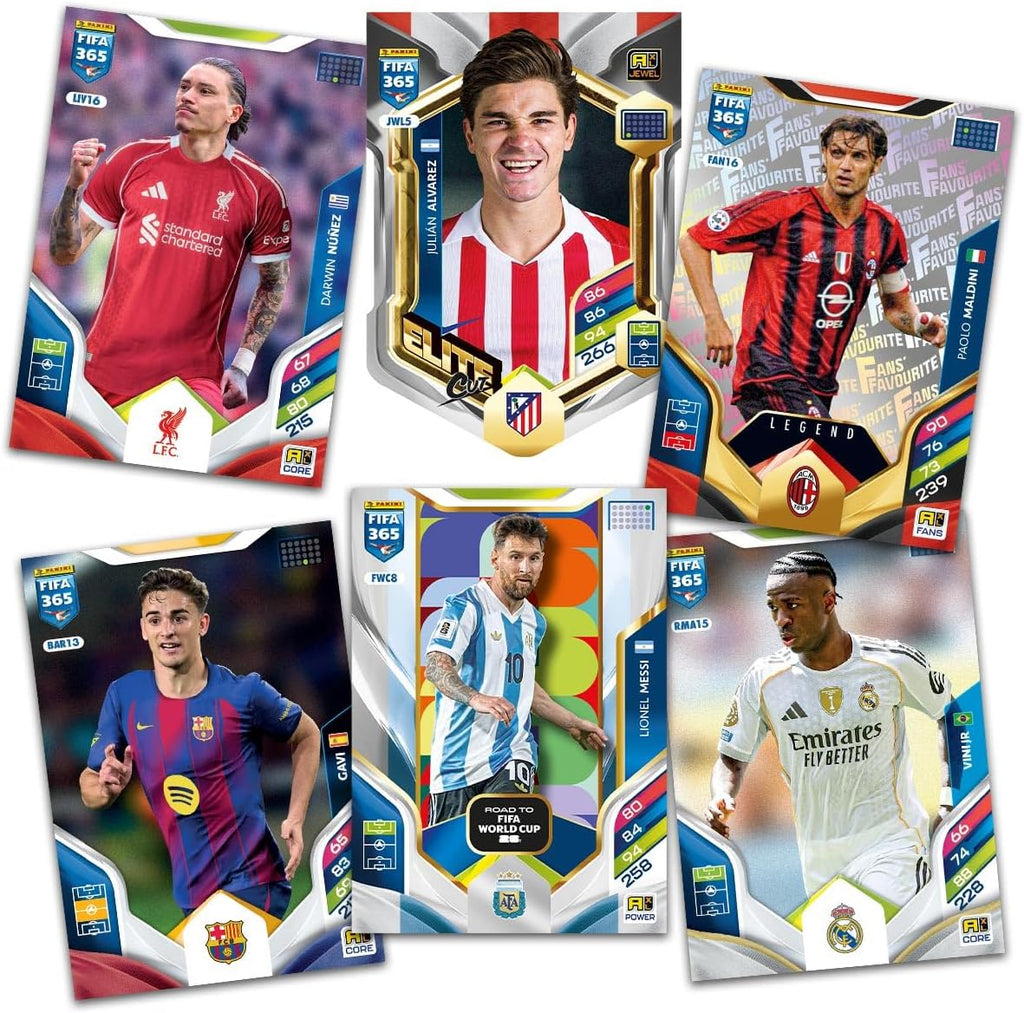 Panini FIFA 365 Adrenalyn XL 2026 Trading Cards Box mit 24 Packs