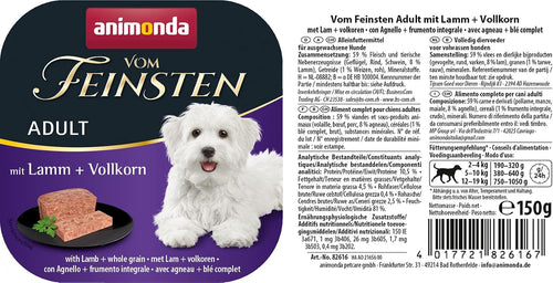 Animonda Vom Feinsten Adult Hundenassfutter 22 x verschiedene Sorten