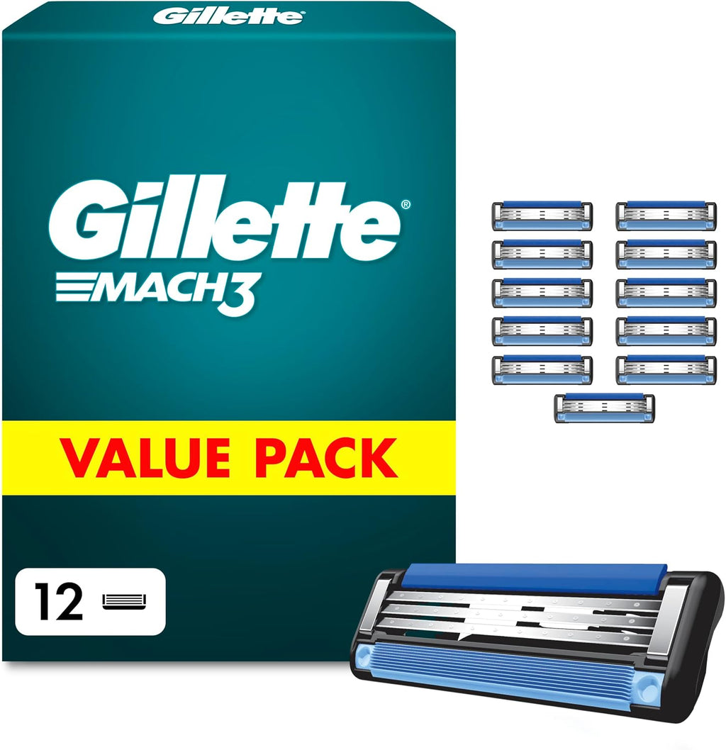 Gillette Mach3 Rasierklingen 20 Stueck Ersatzklingen fuer Herren