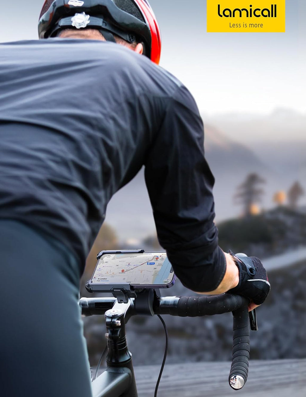 Fahrrad Handyhalterung Lenker 360° Schnellverschluss verstellbar