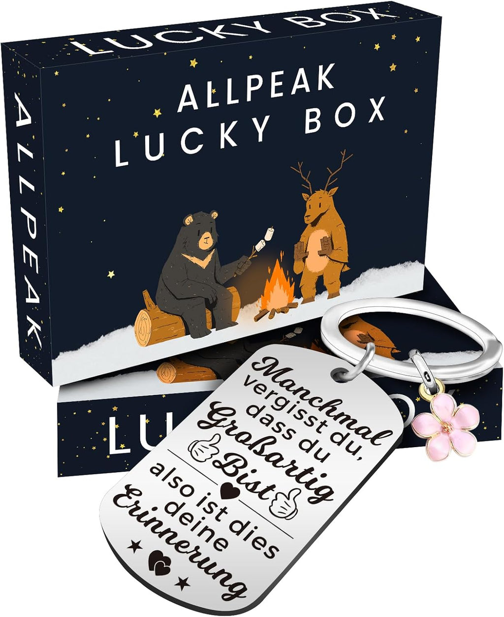 Schluesselanhaenger fuer Damen Valentinstag Geschenk Adventskalender Fuellung