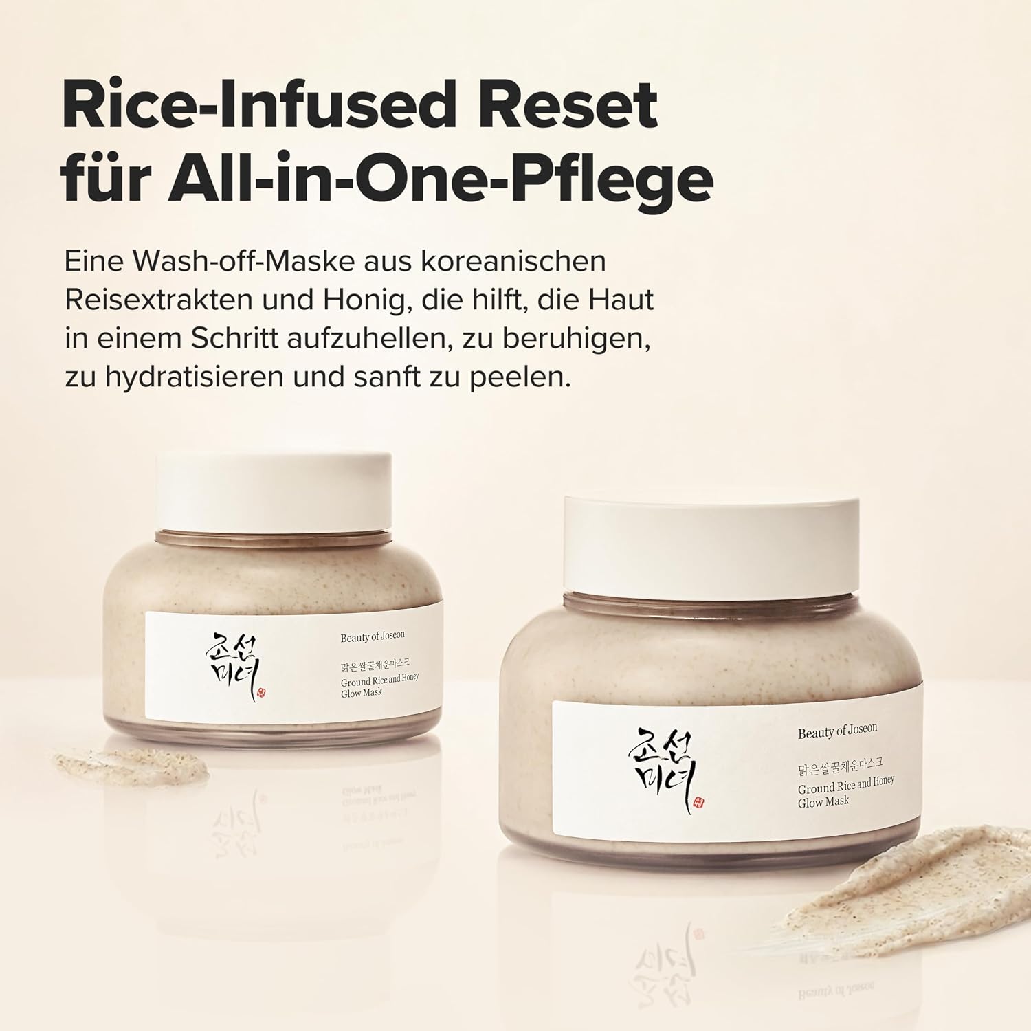 Beauty of Joseon Reis Honig Glow Maske 150 ml - Porenpflege, Sebumkontrolle