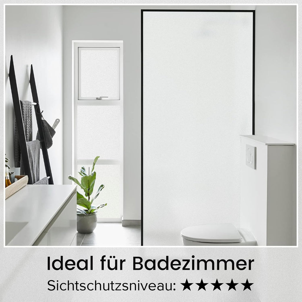 rabbitgoo Sonnenschutzfolie Silber 90x200 cm Fensterfolie Hitzeschutz 120cm-1000