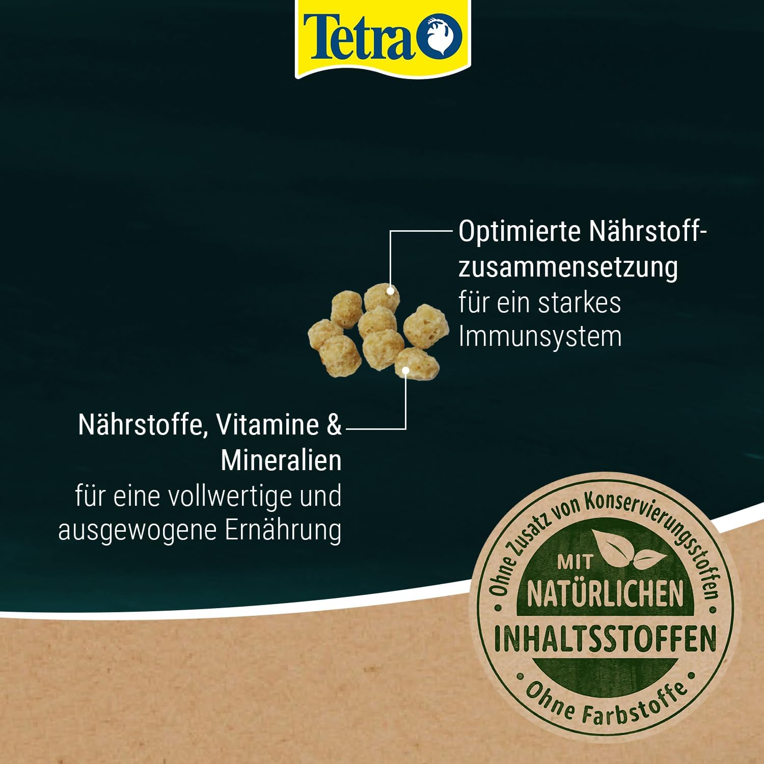 Tetra Pond Pellets Mini Fischfutter fuer kleine und junge Teichfische