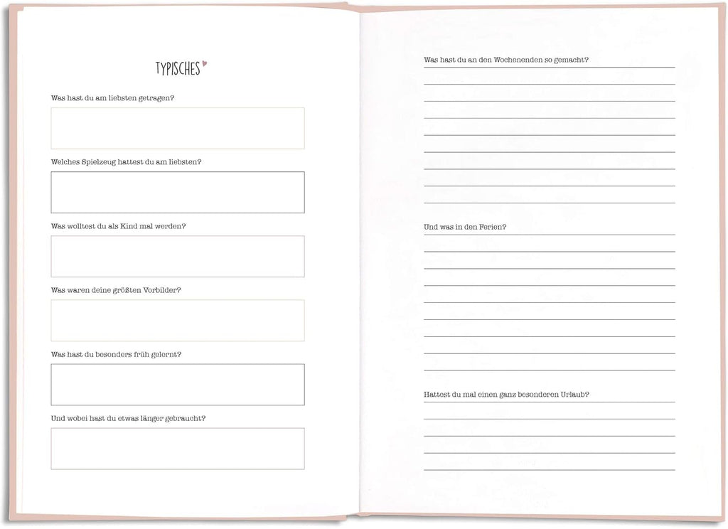 Muetter Ausfuellbuch Erinnerungsbuch persoenliches Fragebuch Geschenkidee Groesse Deu