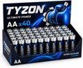 Tyzon AAA Batterien 40 Stueck Langzeitausfuehrung hochleistungsfaehig