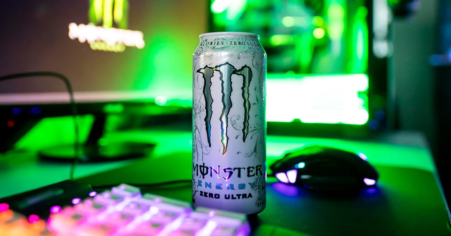Monster Energy Ultra White Energy Drink 12x500 ml zuckerfrei kalorienfrei