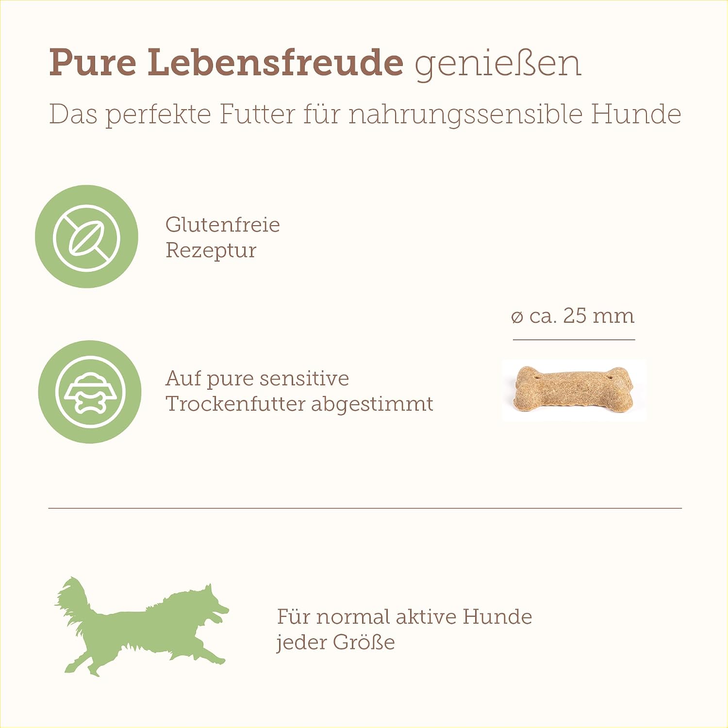 MERA Pure Sensitive Goody Snack Insect 600g Hundeleckerli Insektenprotein gluten