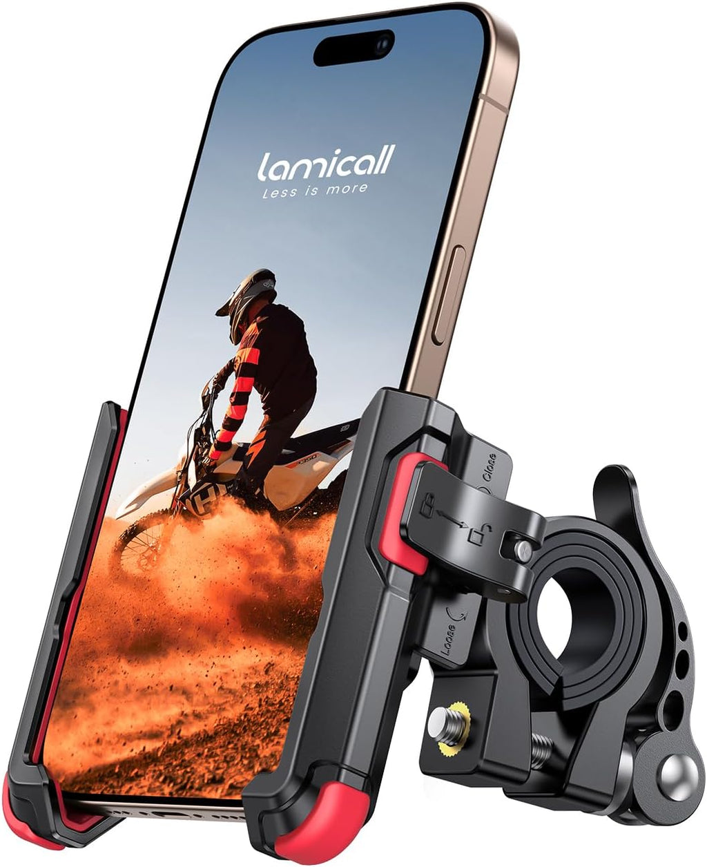 Fahrrad Lenkerhalterung 360° drehbar fuer Smartphone Universal