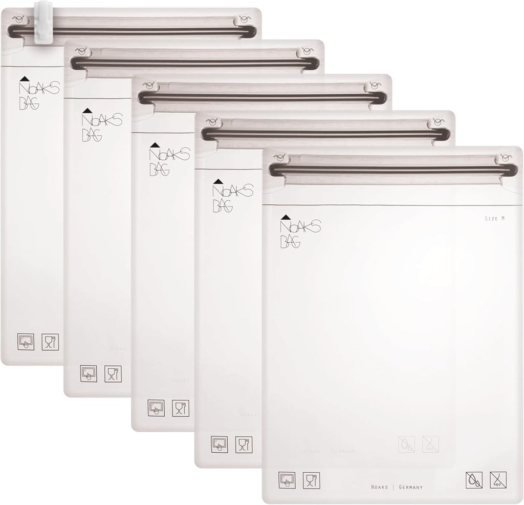 Noaks Bags 5er-Set wasserdichte Beutel IPX8 luft- und geruchsdicht Reise-Organiz