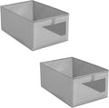 Schrank Organizer 2er Set 40×30×20 cm Aufbewahrungsbox faltbar