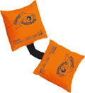 Flipper SwimSafe 1080 Schwimmkissen Baby Baumwolle verstellbares Band Orange