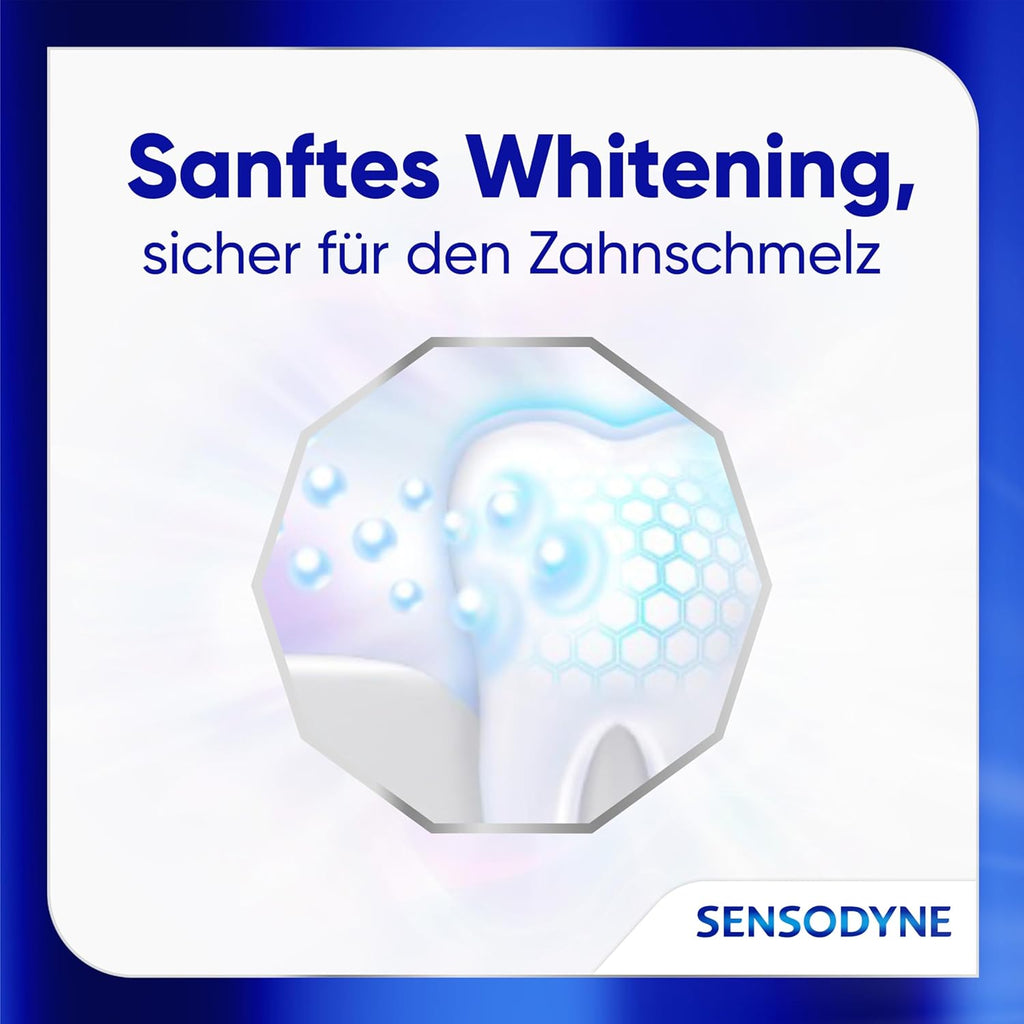 Sensodyne Advanced White Zahnpasta 75 ml schonendes Whitening fuer empfindliche Z