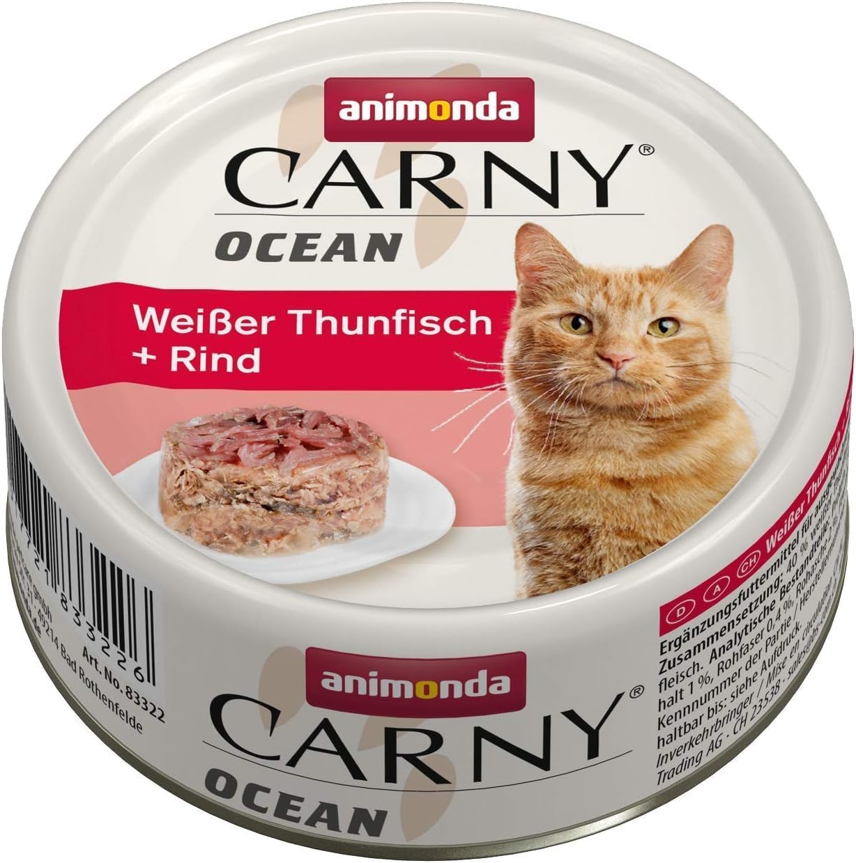 animonda Carny Adult Ocean Katzen Nassfutter 12x80g Meeresvielfalt