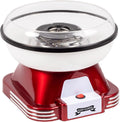 Gadgy Zuckerwattemaschine 500W Retro 22 cm Rot/Weiss fuer Zucker & Bonbons