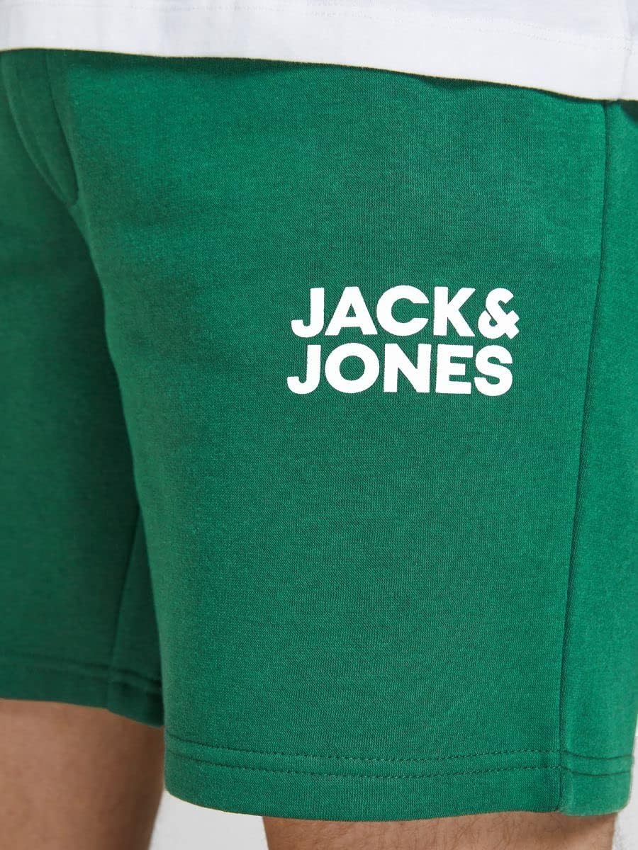 JACK & JONES Herren Sweatshorts blau schwarz Groessen XS-XXL