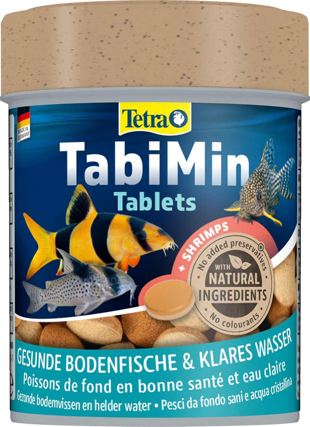 Tetra TabiMin Tabletten Fischfutter fuer Bodenfische Welse Schmerlen