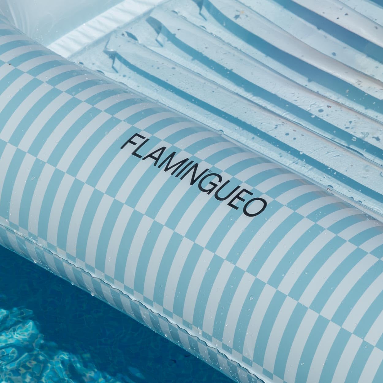 Flamingueo Luftmatratze 205x140x38 cm Schwimmmatratze Wasserhaengematte