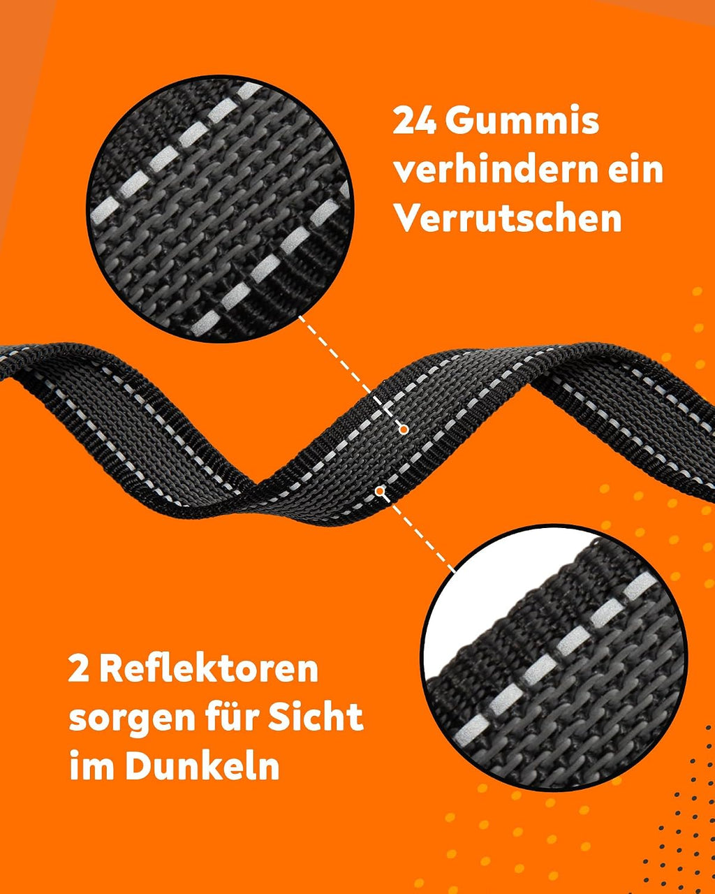 Toozey Hundeschleppleine wasserdicht 5m-20m Handschlaufe Karabiner Neon Gelb