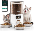 Futterautomat Katze 25 Portionen mit App Timer WiFi Schwarz