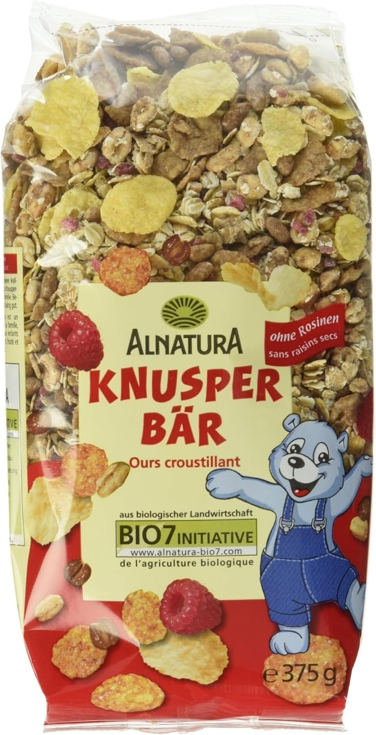 Bio Kinder Muesli Knusper Baer Fruehstuecks-Muesli