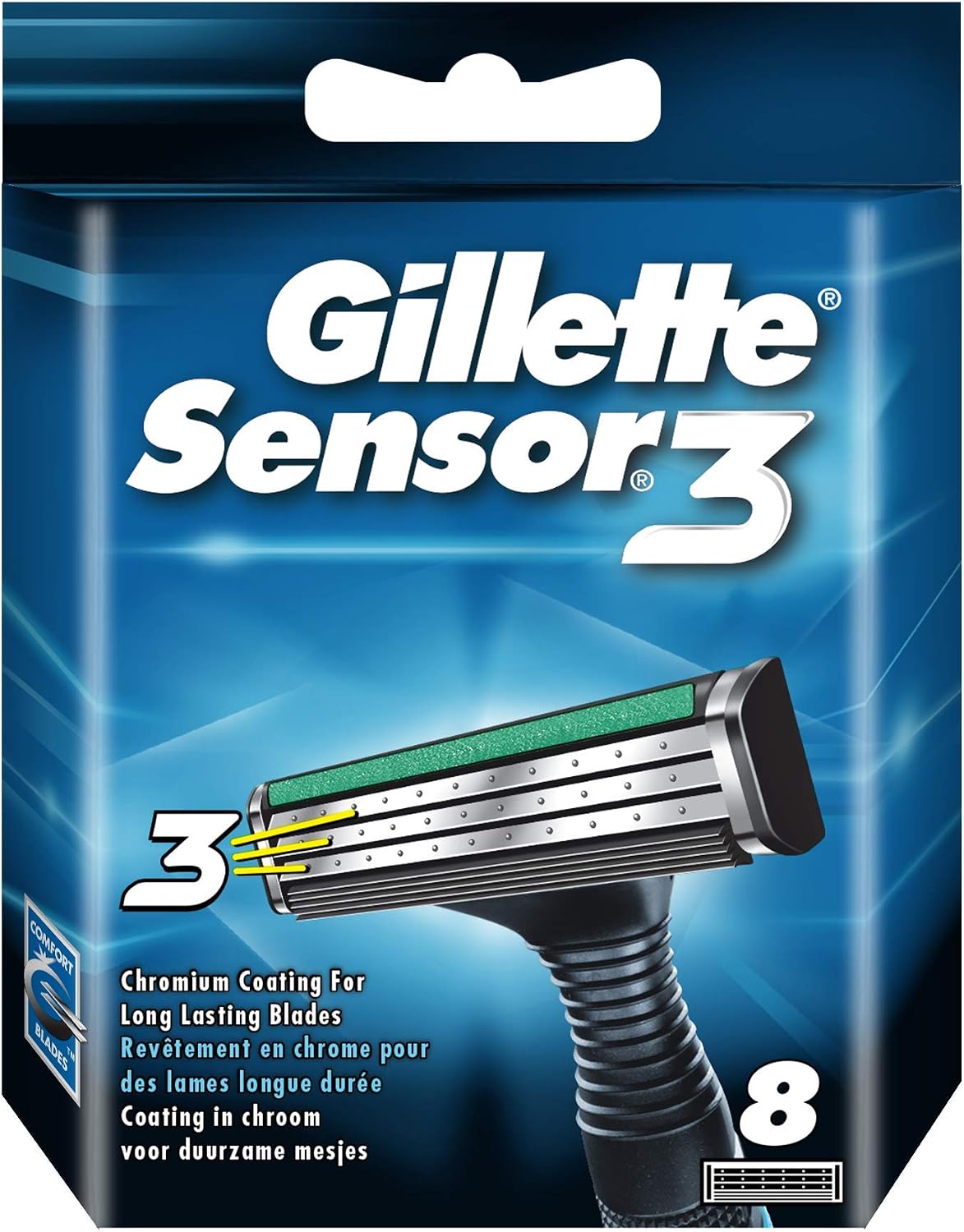 Gillette Sensor Excel Rasierklingen Herren 10 Stueck Ersatzklingen