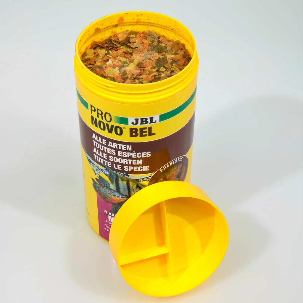 JBL ProNovo Bel Flakes Flockenfutter für Aquarienfische 8–20 cm 1 l