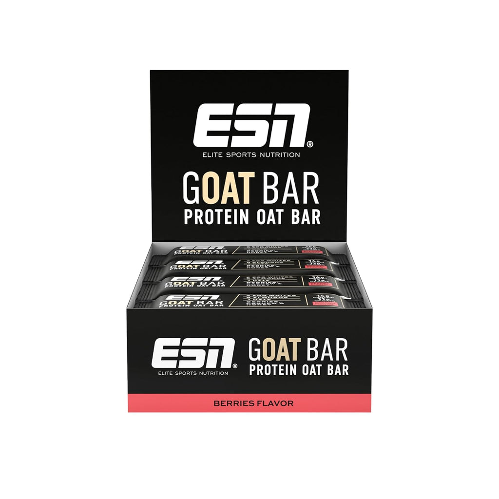 ESN GOAT Bar Salty Peanut 12 x, verschiedene Sorten, Protein Oat Bar Pr