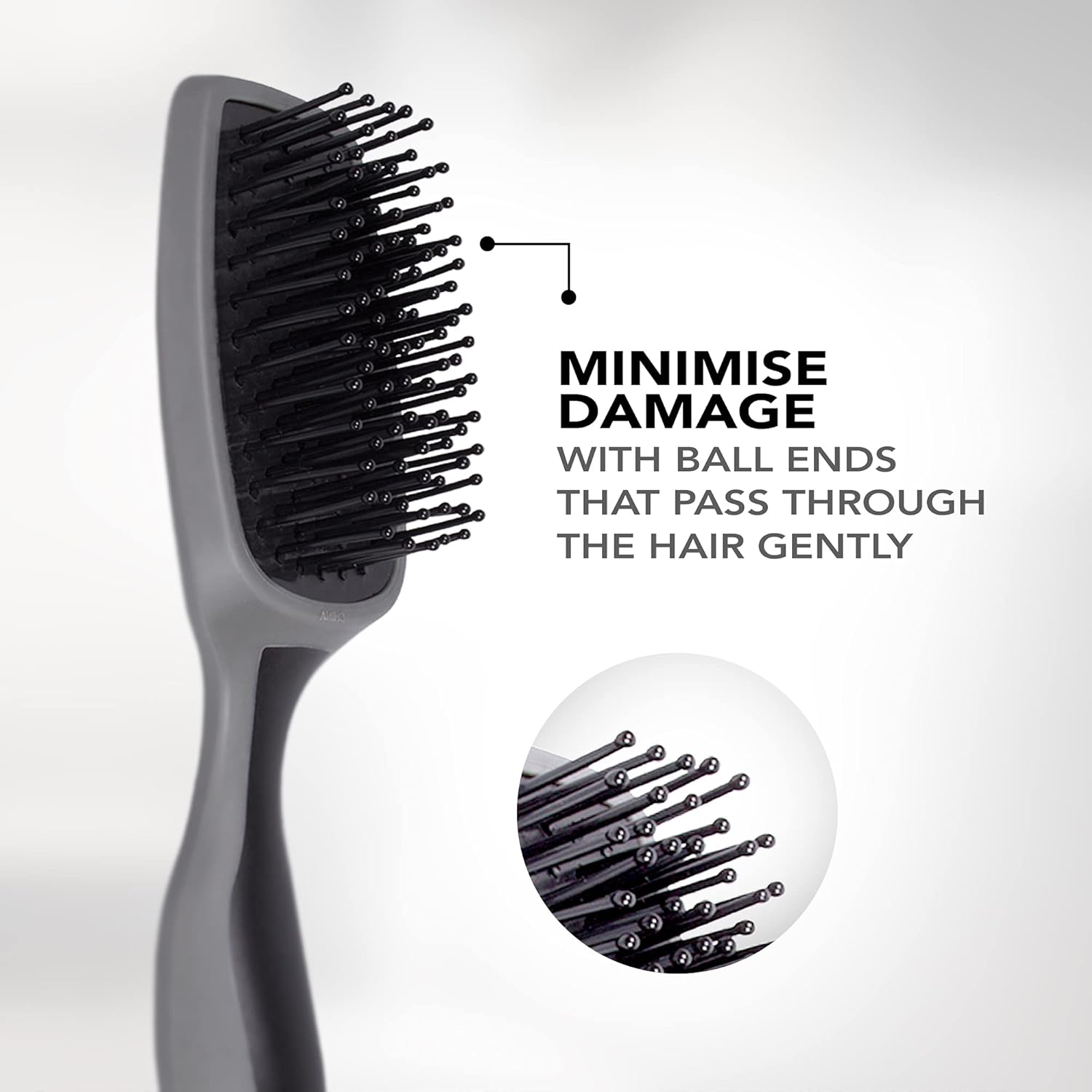 Schweifbürste Pferdebürste Tail Brush für Pferdepflege