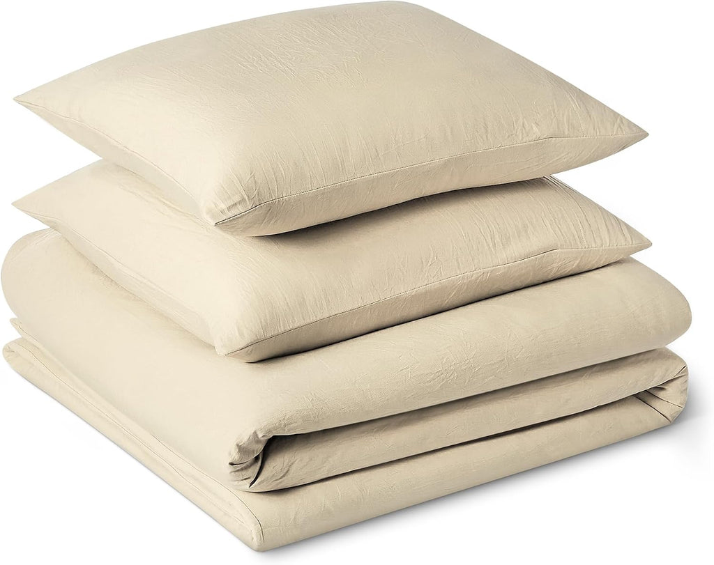 Amazon Basics Bettwaesche 135x200 cm 2-teilig Mikrofaser blau 200cm