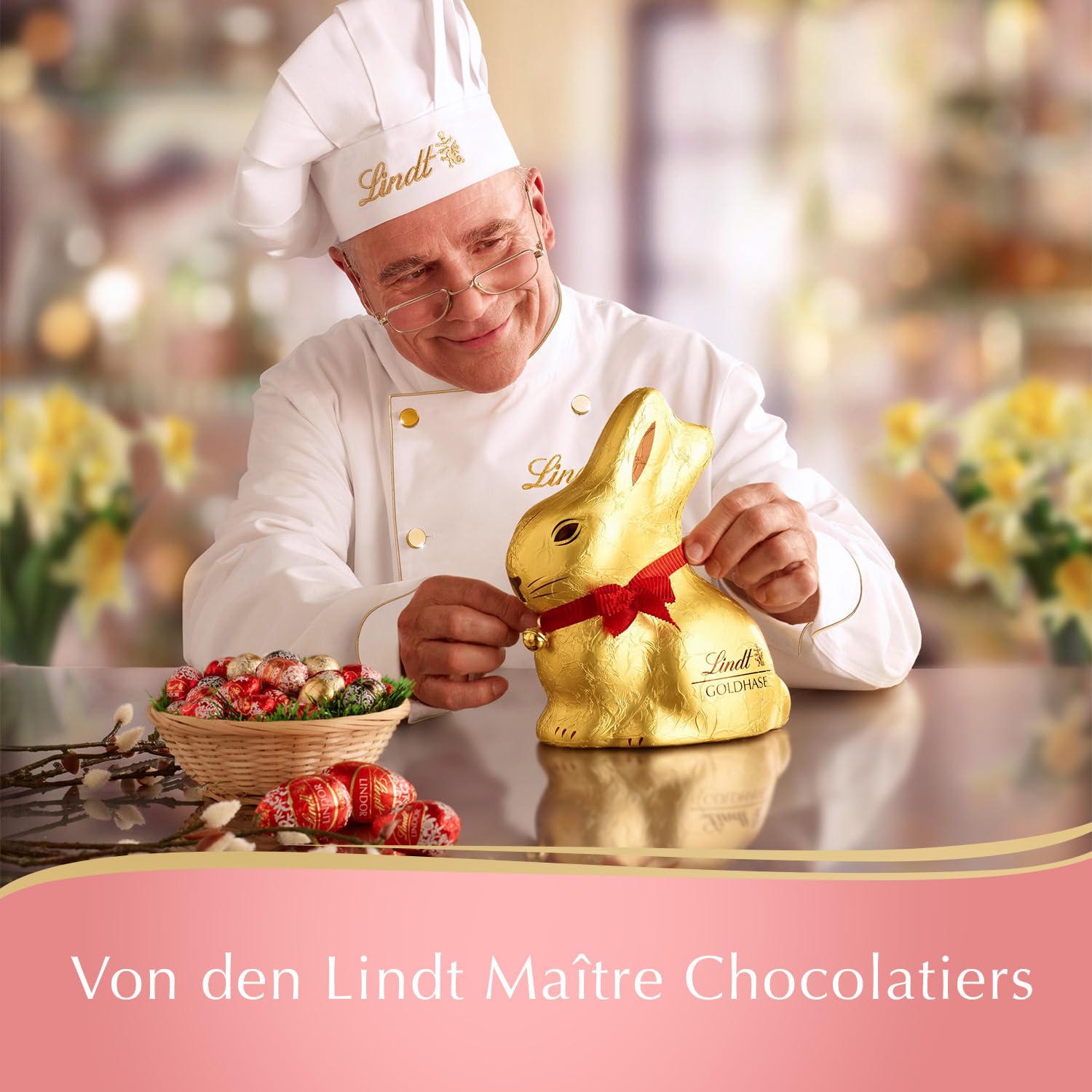 Lindt Mini Eier weisse Schokolade Erdbeere verschiedene Sorten