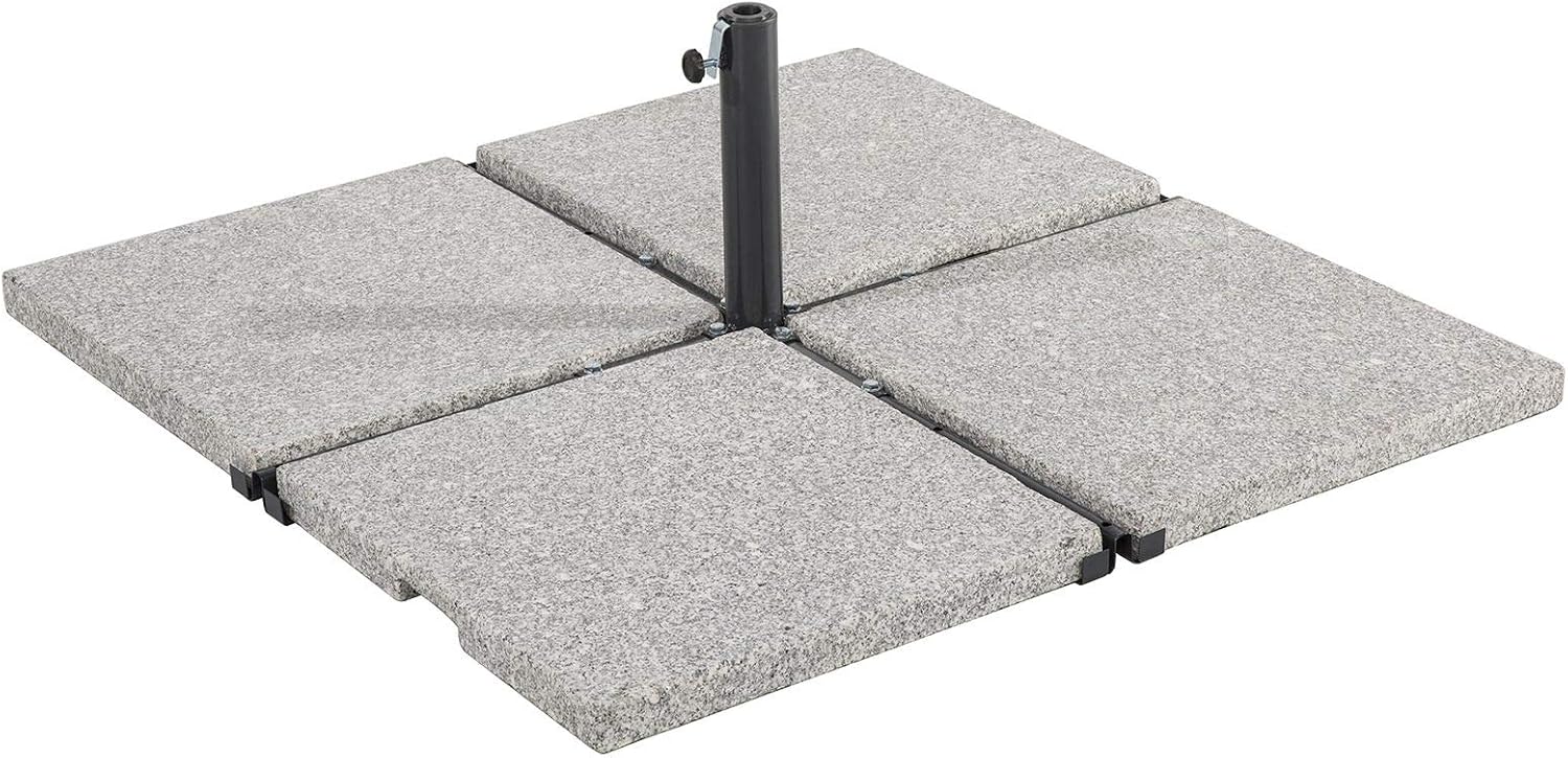 Schneider Plattenstaender Standard 837-15 anthrazit Stahl fuer Wegeplatten