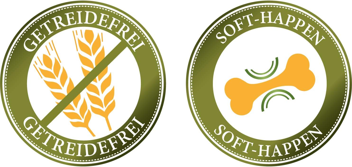 Bellfor Landgut-Happen Insekten - Hypoallergene, getreidefreie Soft-Snacks