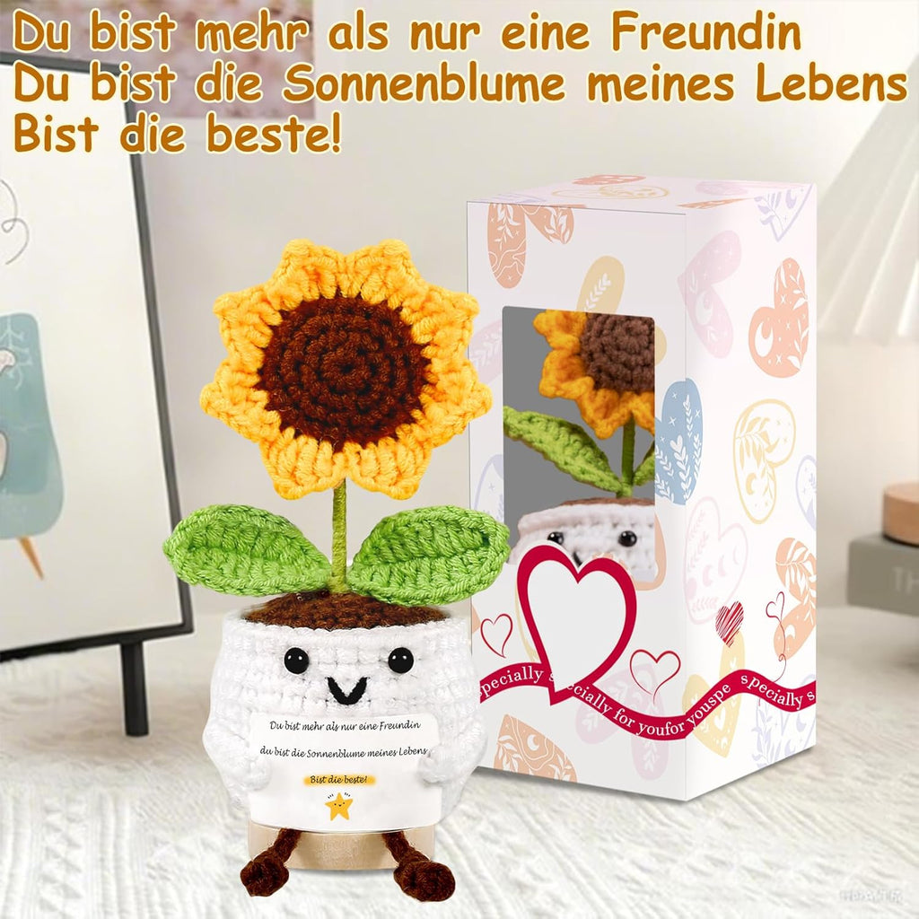 Gehaekeltes Herz Anhaenger Gluecksbringer Geschenk Valentinstag