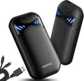 Elektrischer Handwaermer 2er Set 6000 mAh magnetisch LED 3 Heizstufen