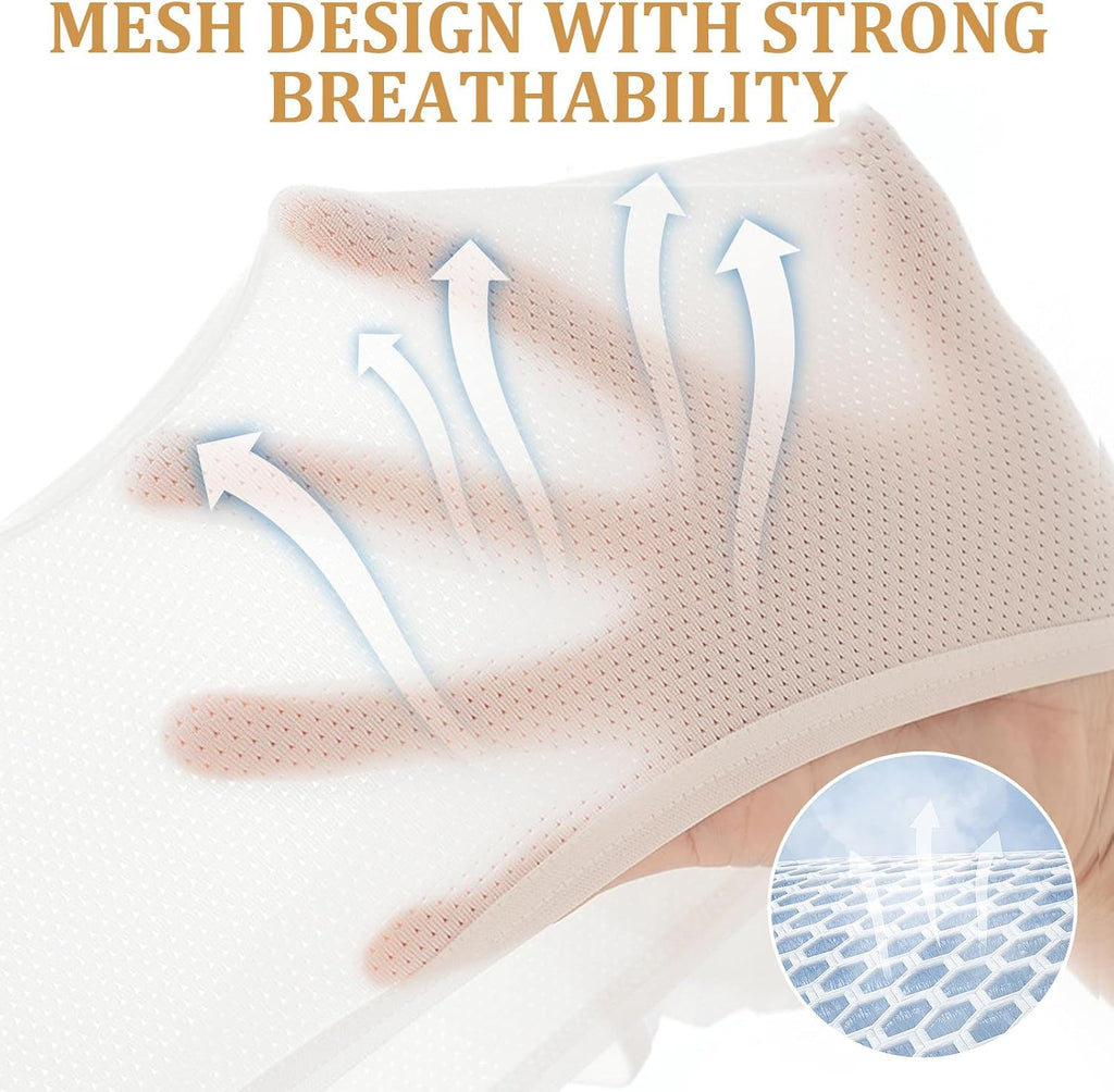2er Pack Achselpads Damen wiederverwendbar aus Bio-Baumwolle, saugfaehig
