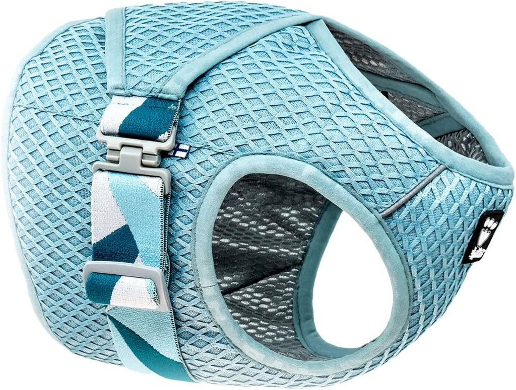 Hurtta Kuehlweste Hund Aquamarin Gr. 50cm-95cm fuer heissen Sommer