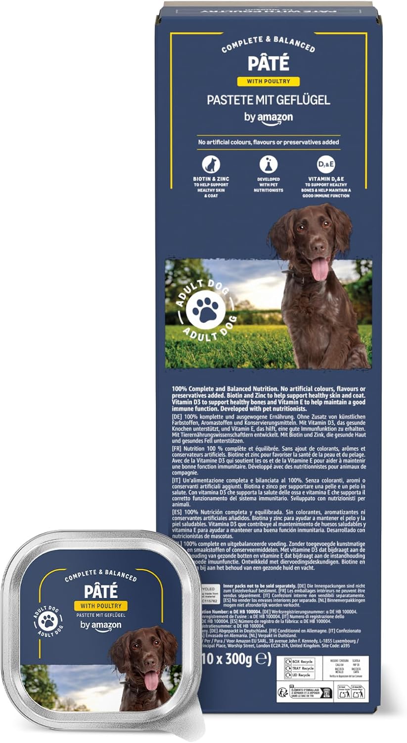 Hundenassfutter Pastete 10er bis 40er Pack verschiedene Sorten