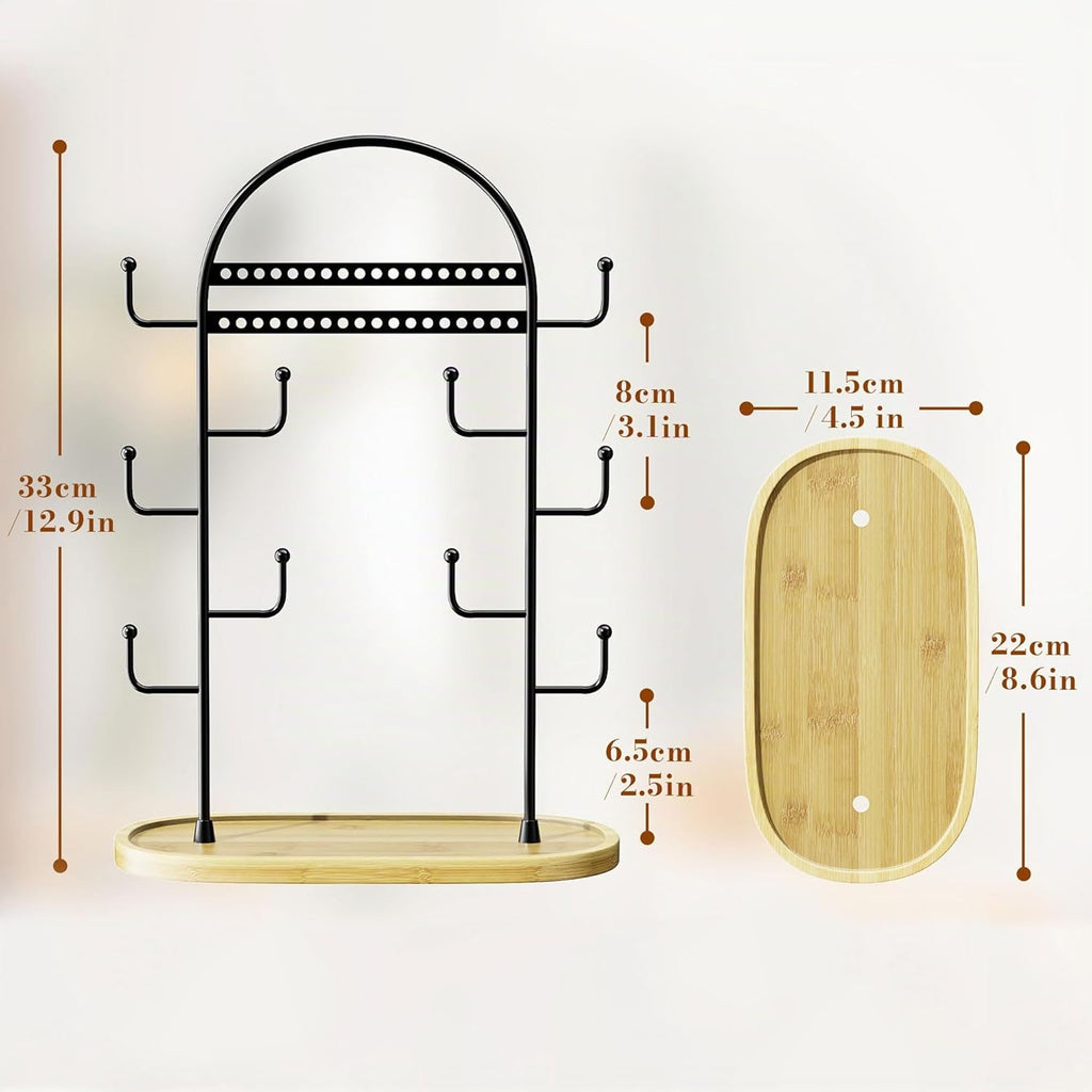 Niffgaff Schmuckstaender Organizer Schmuckaufbewahrung Jewelry Organizer