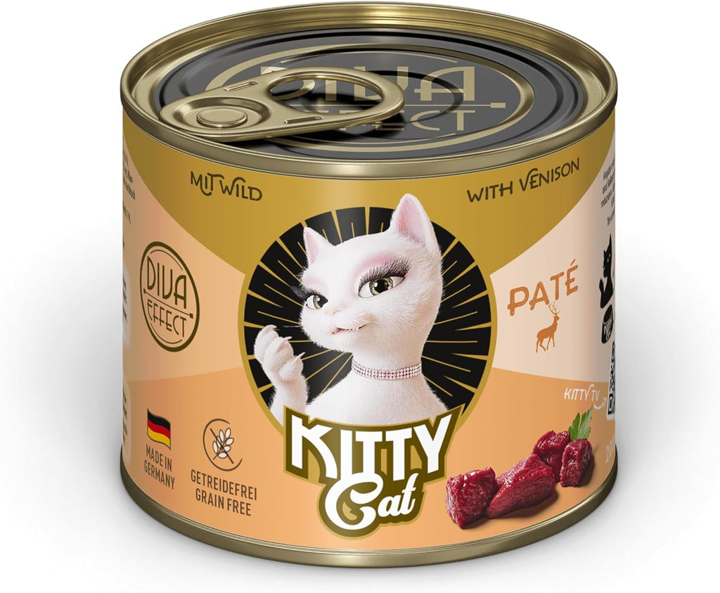 KITTY Katzen Nassfutter Paté Mix 6x400g Packung verschiedene Sorten get