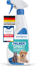 Milbenspray für Hunde & Katzen 500ml mit ätherischen Ölen dezenter Duft