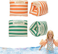Schwimmfluegel 4er Set mit 2 unabhaengigen Luftkammern, 15-100 kg, hautvertraeglich